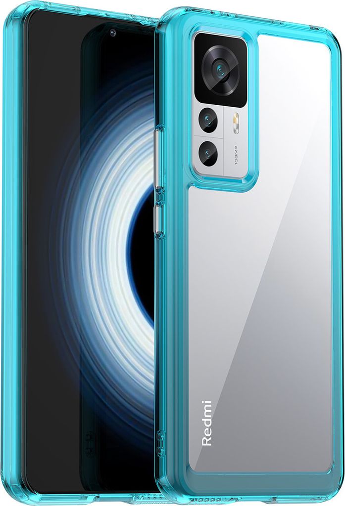 Redmi K50 Ultra Hülle, Klar Rückseite Stoßfeste TPU Silikon Produktbild 