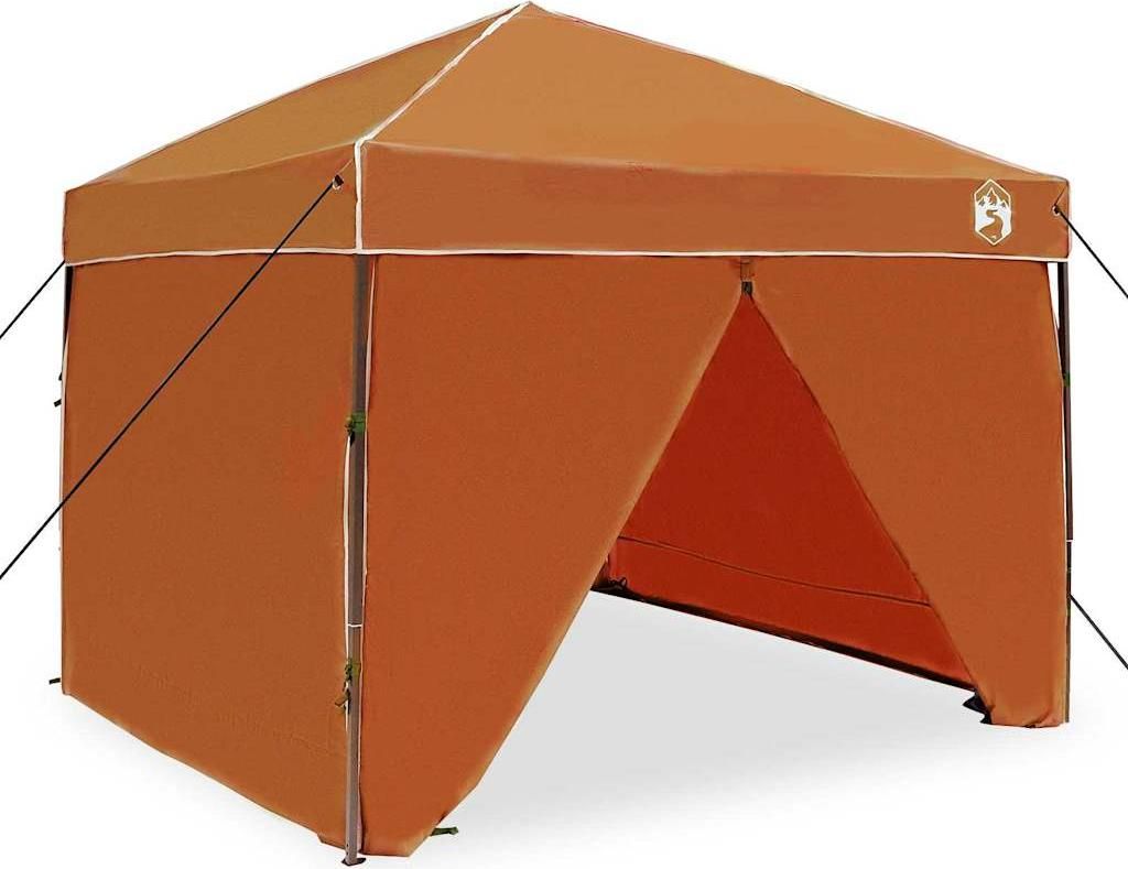 vidaXL Pavillon-Zelt Orange 243 x 243 x 251 cm Stoff