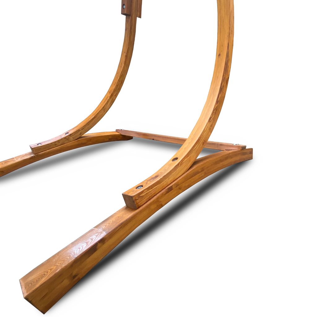 Rijoka support en bois fauteuil suspendu - charge 120kg - Image du produit 