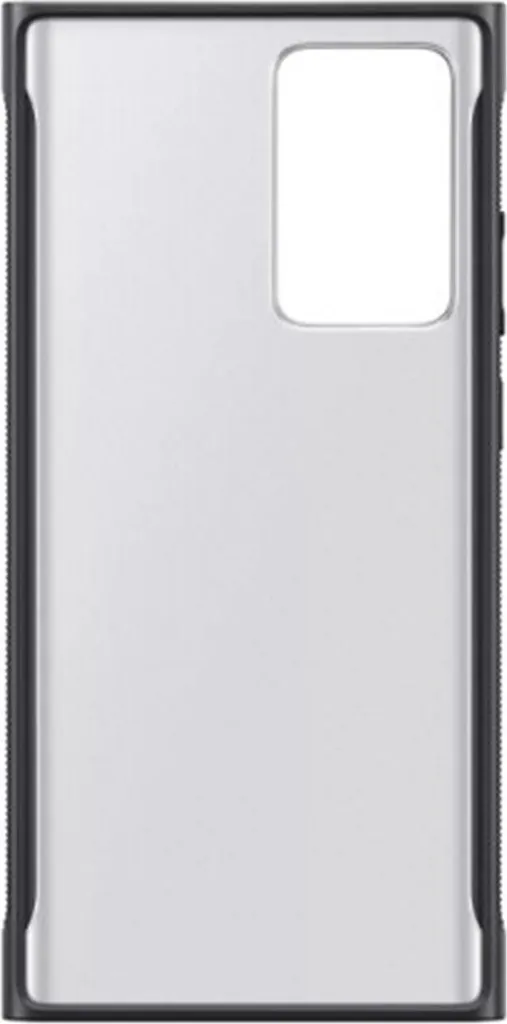 Évitez la Casse : Coque Renforcée Transparente Noire pour Galaxy Note20 Ultra - 6