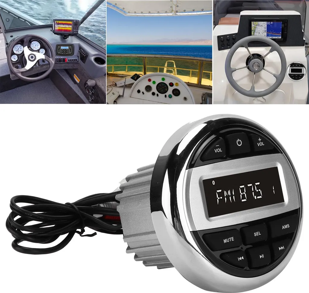 Haut-parleur étanche pour bateau et spa avec connexion sans fil MP3