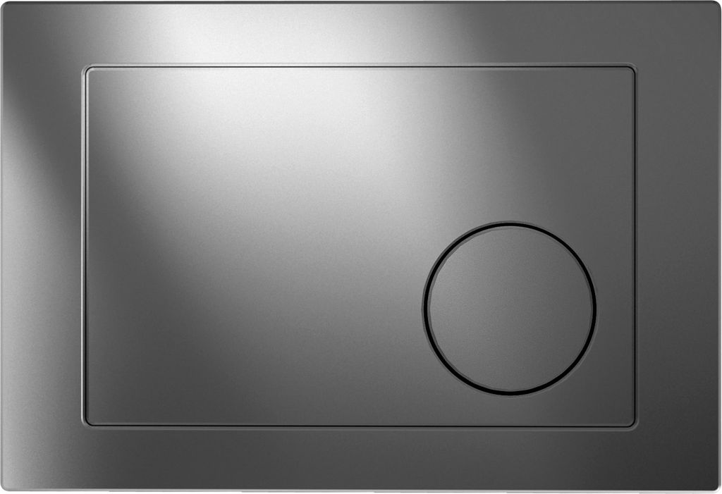 Cersanit Link Spültaste für WC in Chrom glänzend (K97-090) Produktbild 