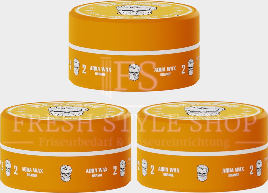 3 x Bandido Haar Wax Hair Wax Haarwachs 150ml Orange Produktbild 