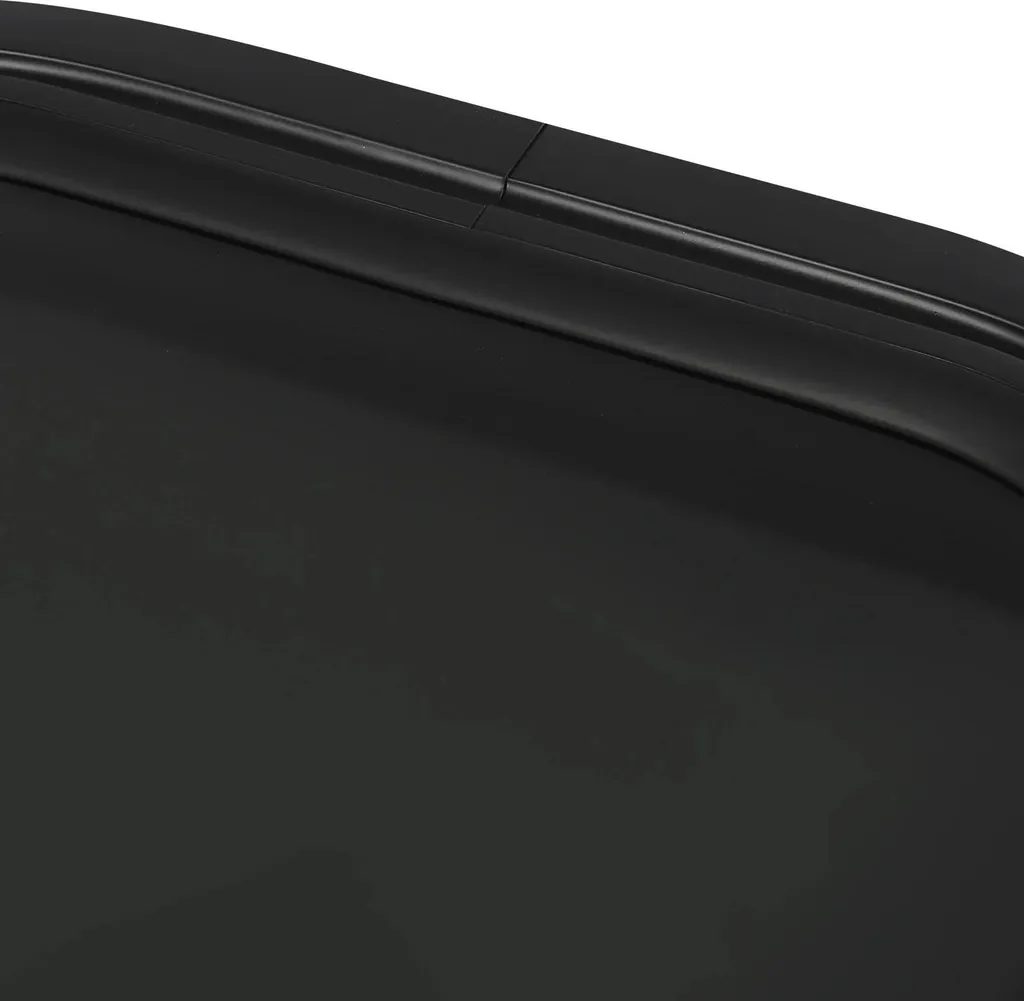 Fenêtre coulissante 70x40 cm en verre trempé noir pour camping-car RV - 3