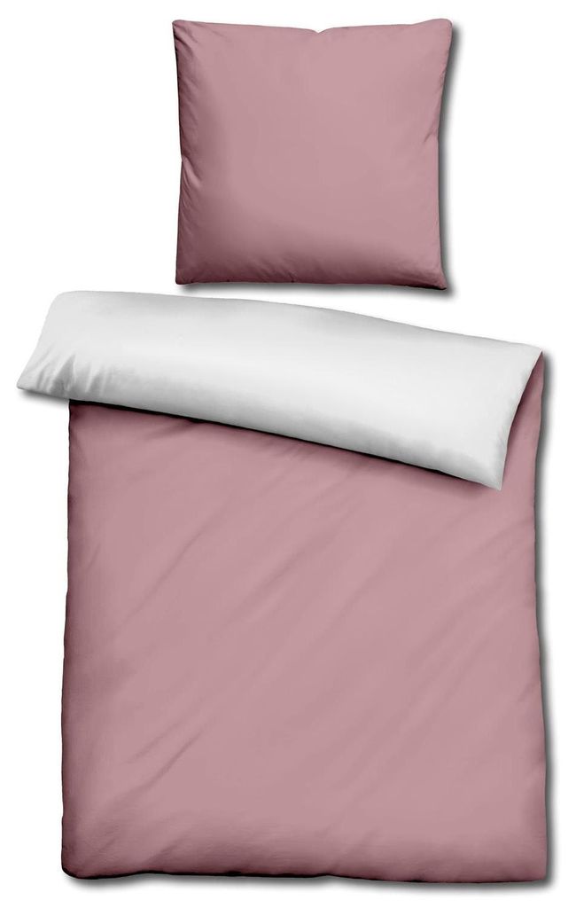 Sleezzz® Renforcé oboustranné povlečení růžové/bílé 135 x Obrázek produktu 