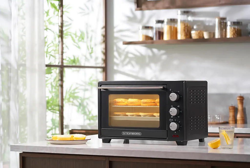 Steinborg SB-3002 Mini Four Électrique 25L Noir - Cuisson Précise - 5