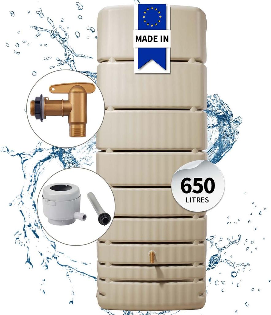 Cuve murale SLIM - Sable - 650 litres Image du produit 