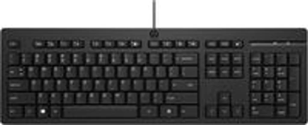 Ensemble de 12 Claviers HP 125 USB Noir - Équipement Bureau et École