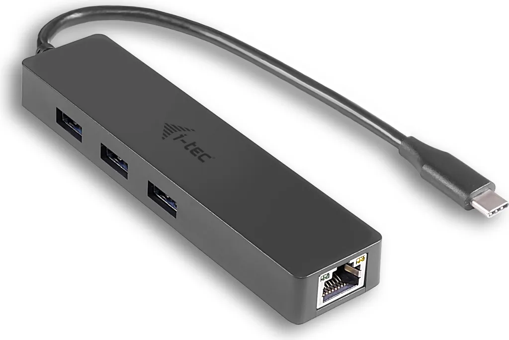 Adaptateur USB-C vers Ethernet et 3 Ports USB pour MacBook Air et iPad Pro