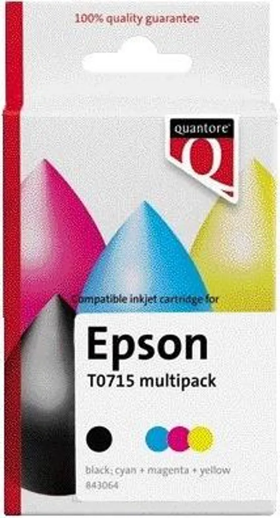 Cartouches d'encre alternatives Quantore T071540 pour imprimante Stylus