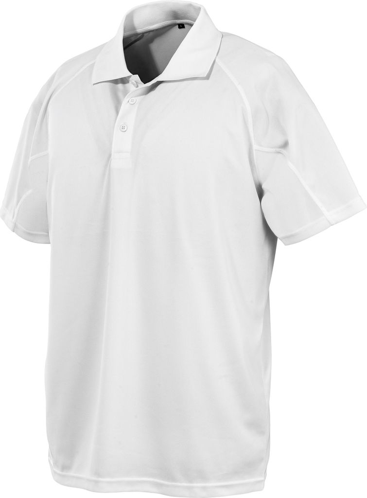 Spiro Impact Herren Performance Aircool Polo BC4115 (4XL) (Weiß)