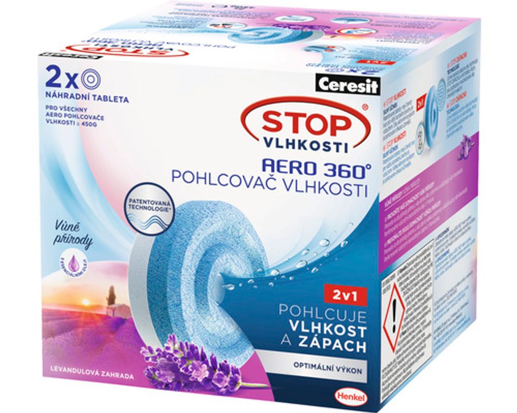 Náplň náhradná Ceresit Aero 2v1, lúčna kvetina Obrázok produktu 