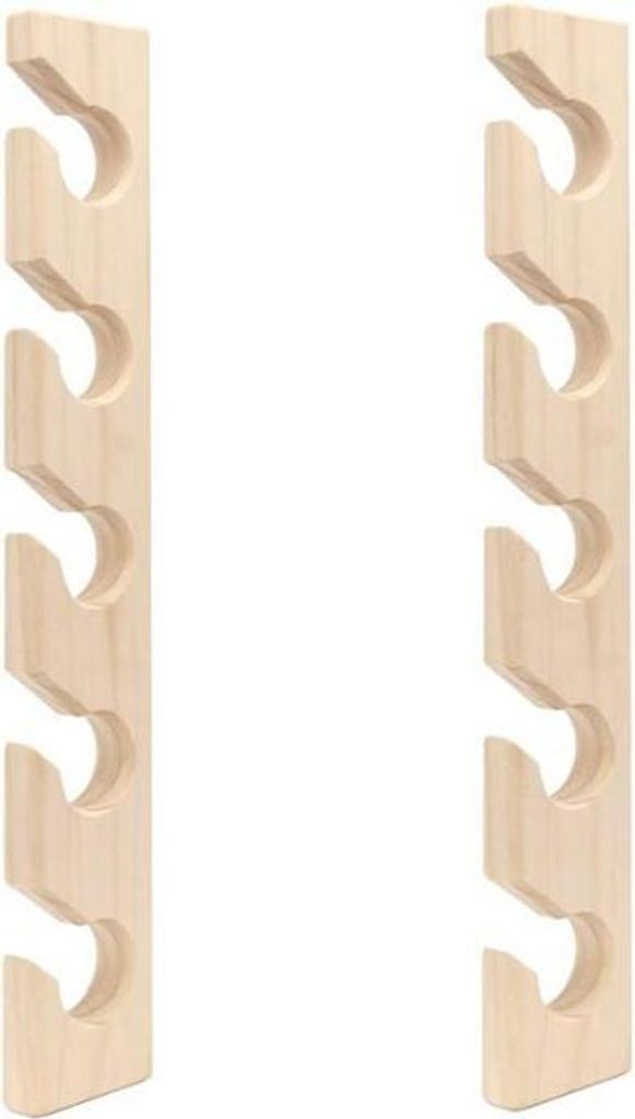 Stück Wand-Hutablage aus Holz für Baseballkappen, Produktbild 