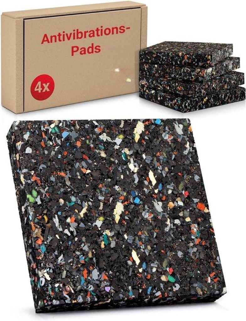 Geländefestiger für Waschmaschine und Trockner - Anti-Vibration-Matte - Anti-Slip-Matte - Dicke Schutzmatte für Waschmaschine und Trockner