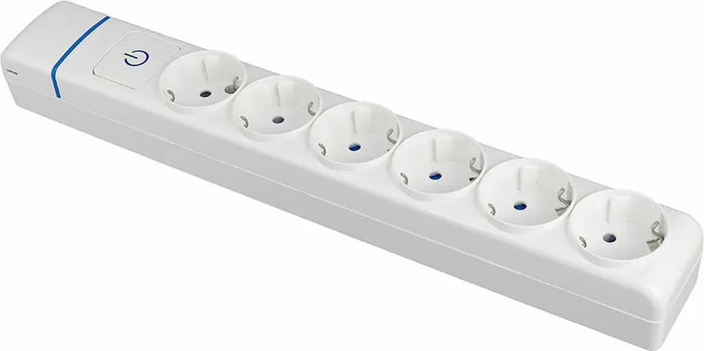 Ciabatta elettrica con 6 prese e interruttore Solera 8006pil 250 V 16 A