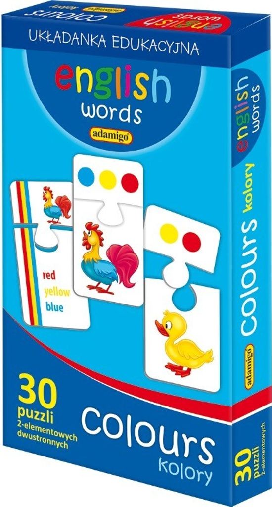 English words colours