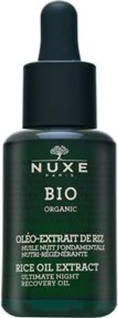 Sérum Nuit Nuxe Bio Réparateur pour Peau Sèche et Teint Terne 30 ml
