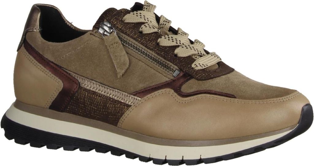 Gabor Comfort Sneaker low Beige in Gr. 37.5