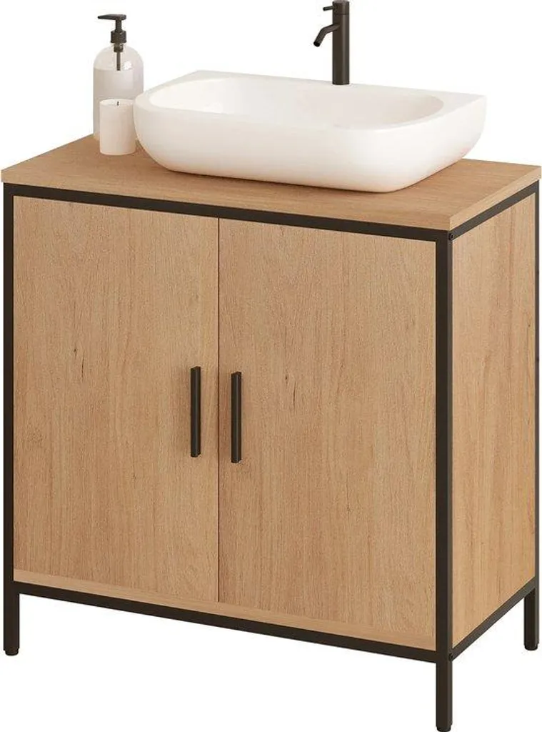 Meuble de rangement salle de bain 60x60 cm pour optimiser petit espace