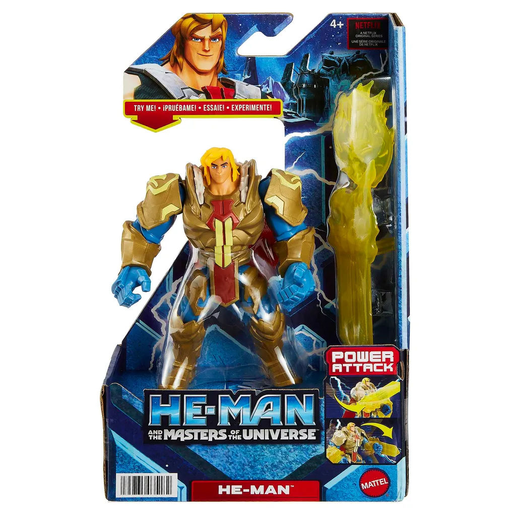 Figurine He-Man Mattel HDY37 Incassable Maîtres de l'Univers pour Enfant