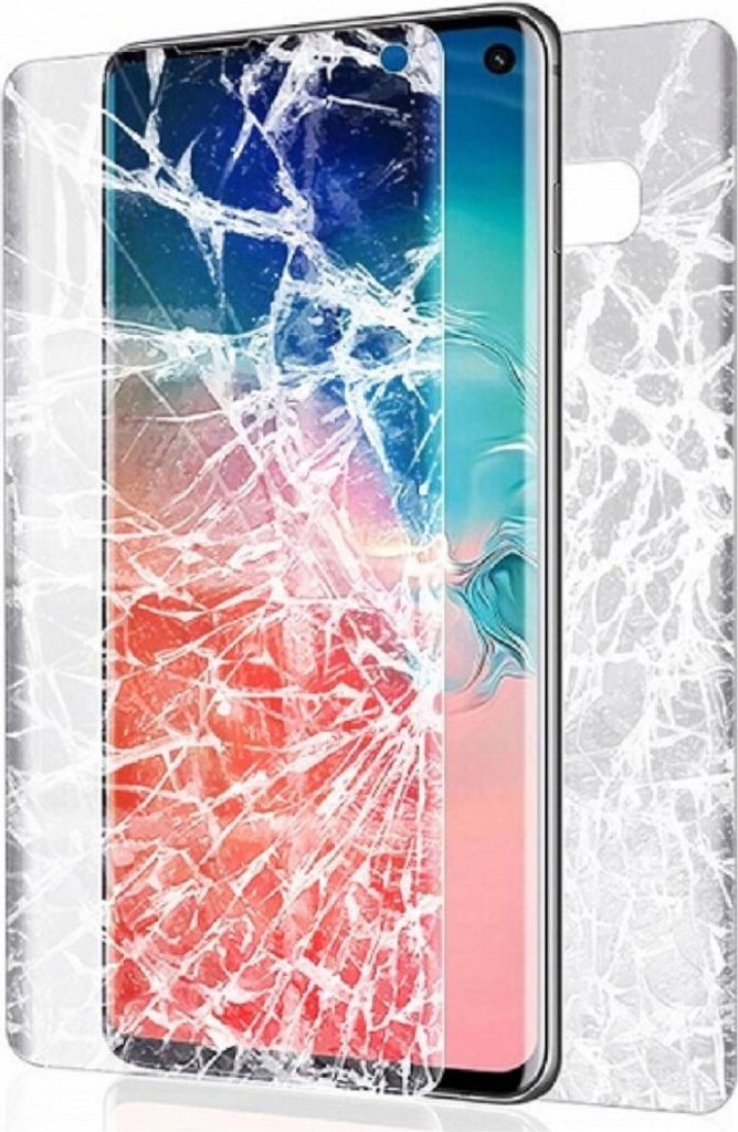 6x Panzerfolie für Samsung Galaxy S10 Plus FULL COVER Displayschutzfolie KLAR FB
