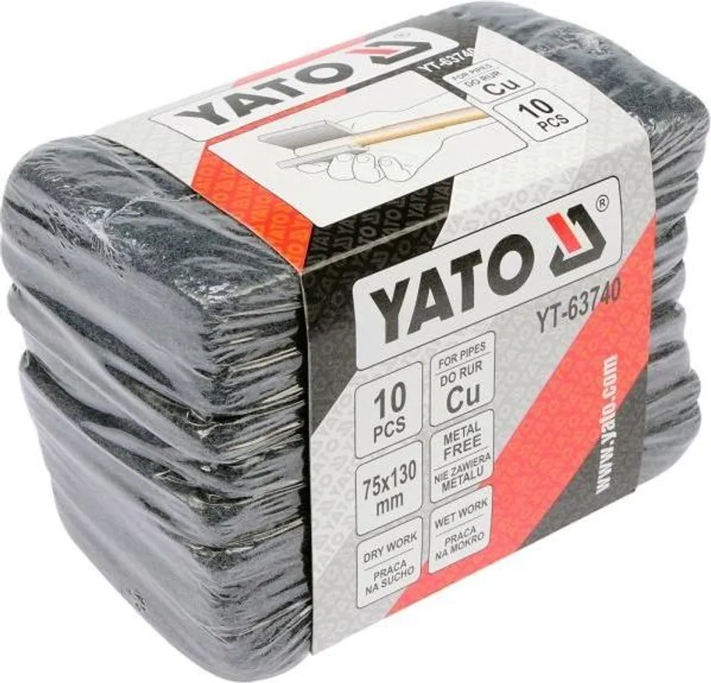 Yato GRA Disque à polir bleu haute performance pour meuleuse rotative