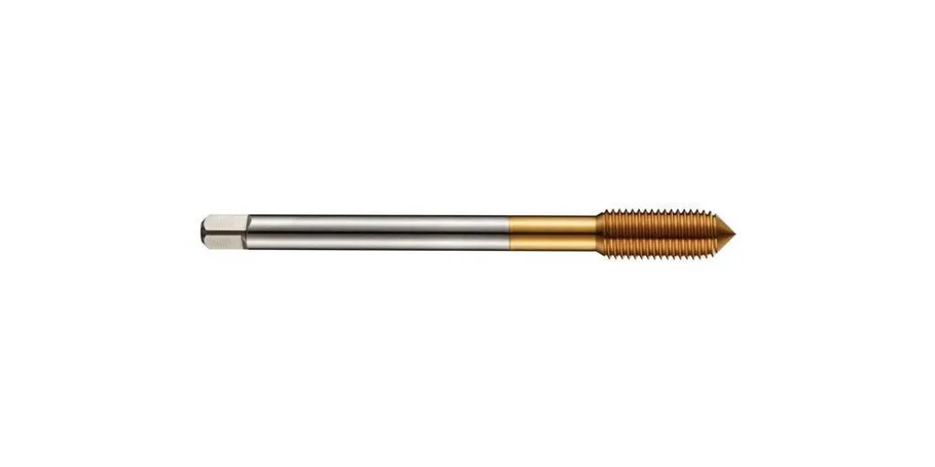 Filettatura DIN 2174 10 Forma C 2 - 3,5 HSS-E TiN 6HX Geometria senza scanalature (filettatura)