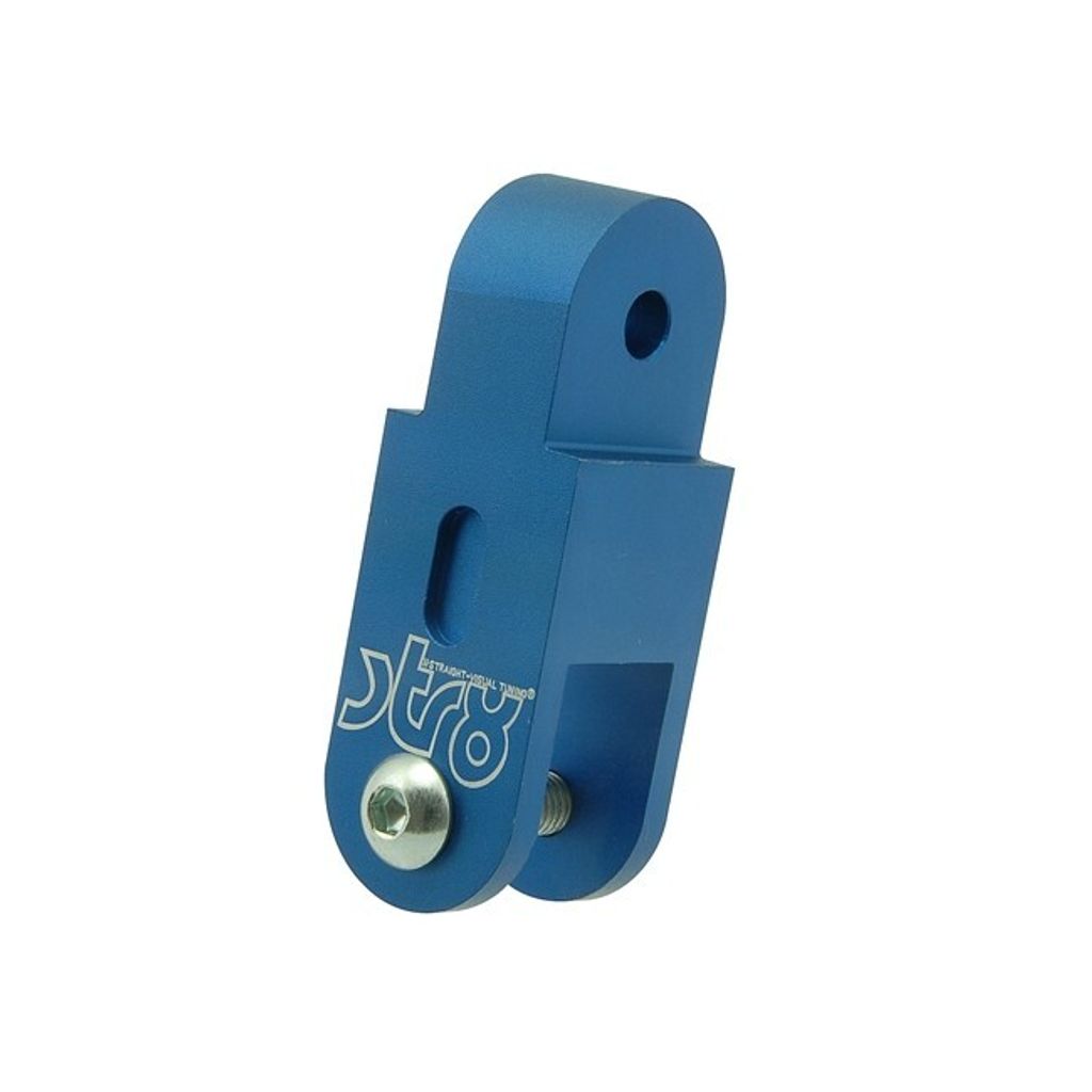 STR8 Höherlegungssatz kompatibel mit Minarelli / CPI / Honda / Hyosung / Kymco / Sym / Peugeot, 60mm, blau
