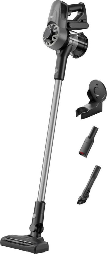 AEG 3000 Akku-Staubsauger AP31CB21TG, kabellos, 2in1, leistungsstark, leicht, lange Akkulaufzeit, beutellos.