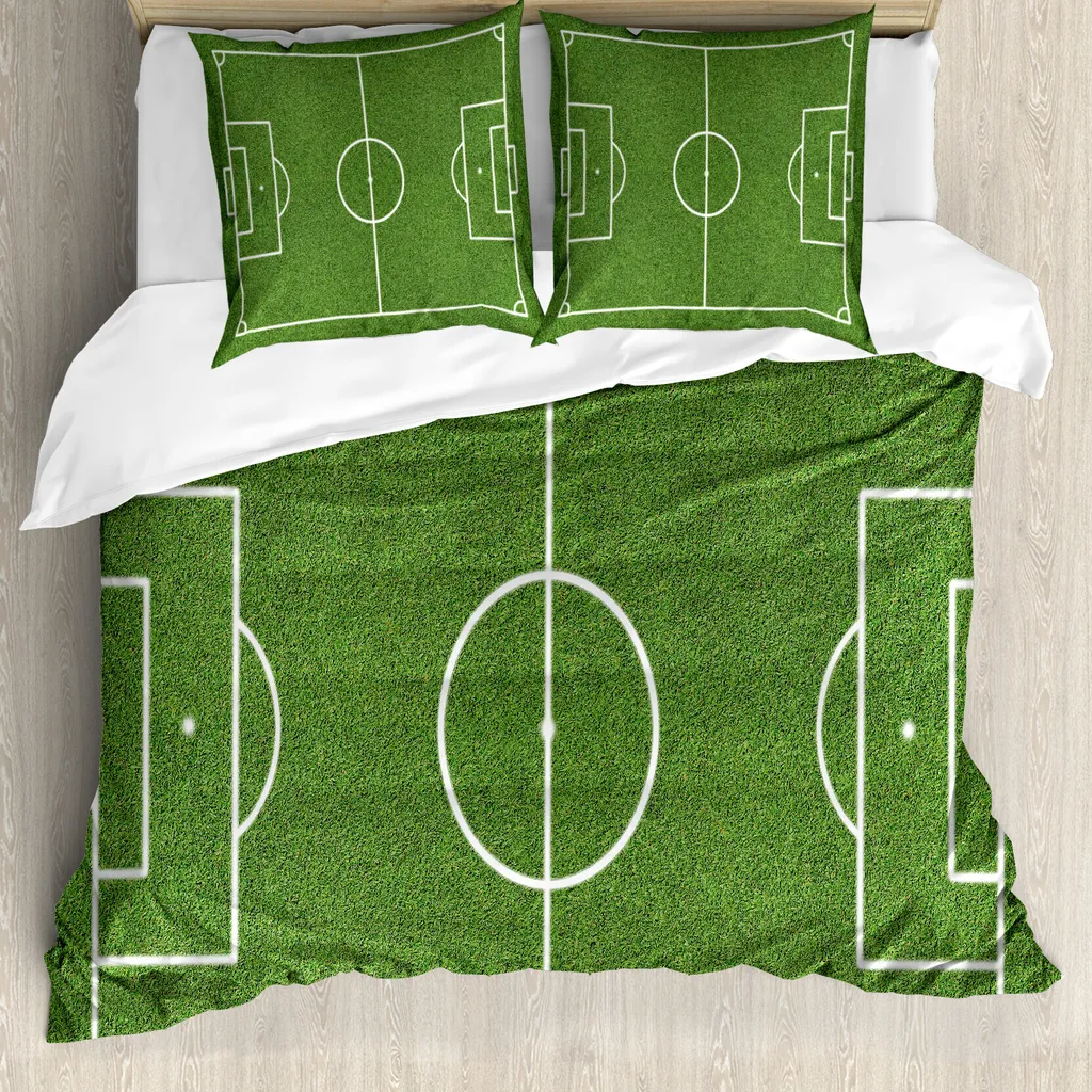 Set di biancheria da letto con tema baseball per bambini