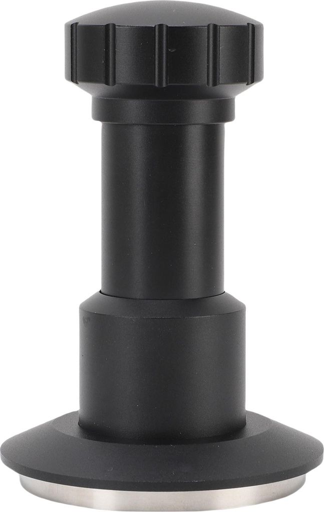 Impact-Kaffeestampfer mit Sound-Feedback, 4 federbelastete Hände, Basis aus Edelstahl 304, Aluminiumlegierung, 51 mm