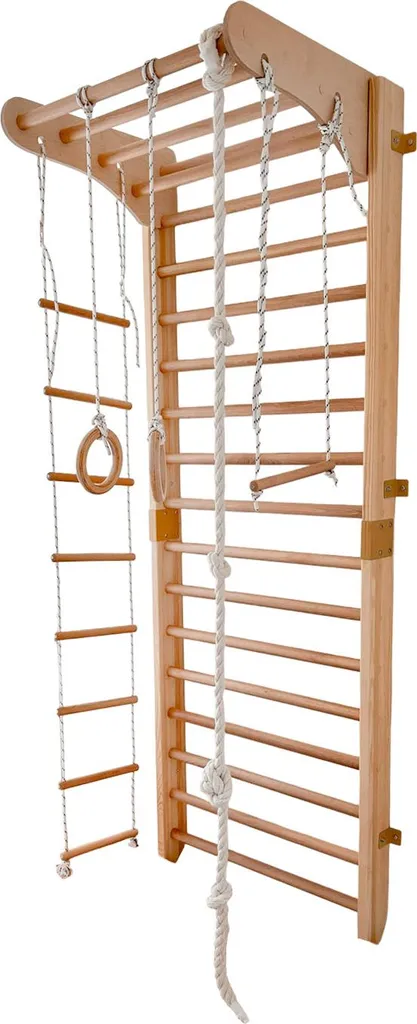 Échelle de gymnastique bois : solution motricité et sport pour enfant