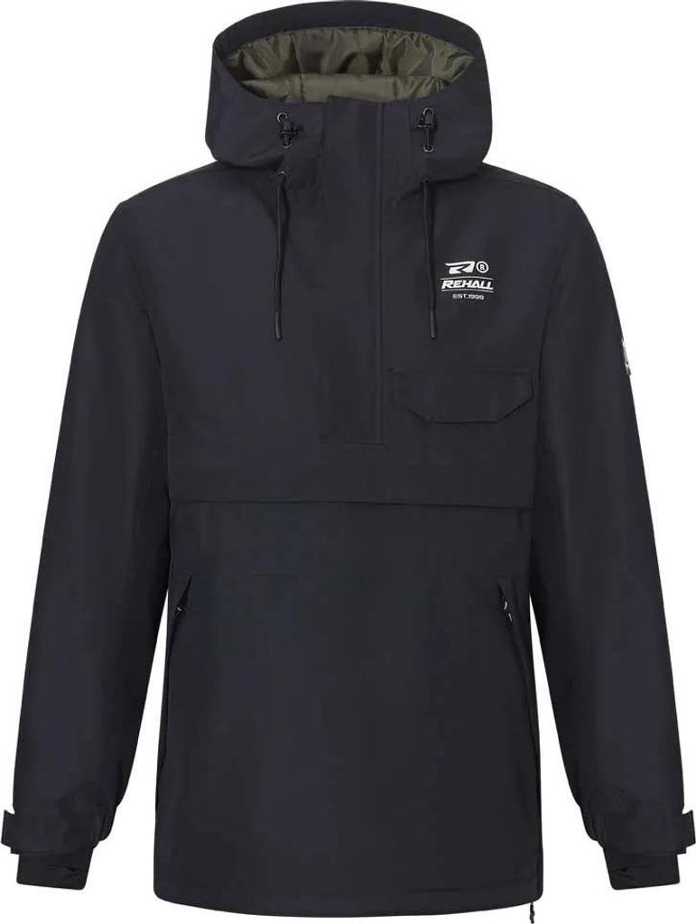 REHALL MANN-R - Mens snow anorak 1000-BLACK 1000-BLACK XS