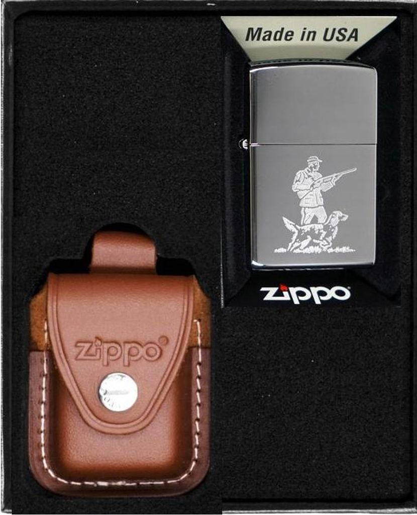 ZIPPO Feuerzeug HUNTER Geschenkset Nr.2