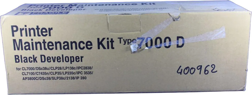 Kit de Maintenance Ricoh Type 7000D d'Origine pour Imprimante Laser Aficio