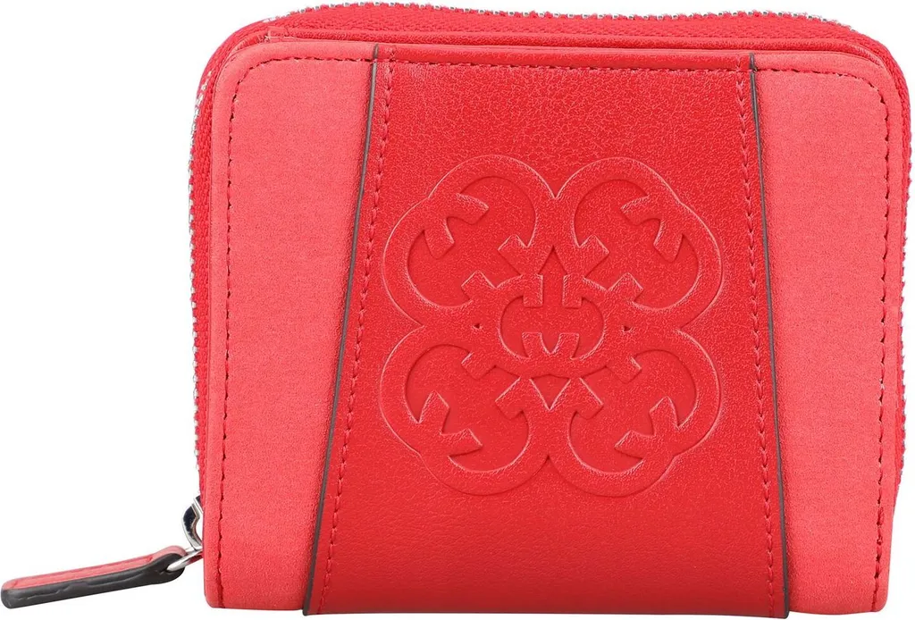 Petit porte-monnaie rouge Gerry Weber en cuir synthétique souple et chic