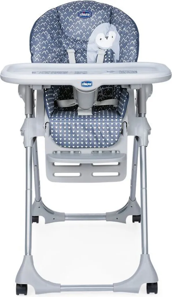 Chaise Haute Bébé Chicco Polly Easy Pinguin : Pliage Compact et Ergonomie
