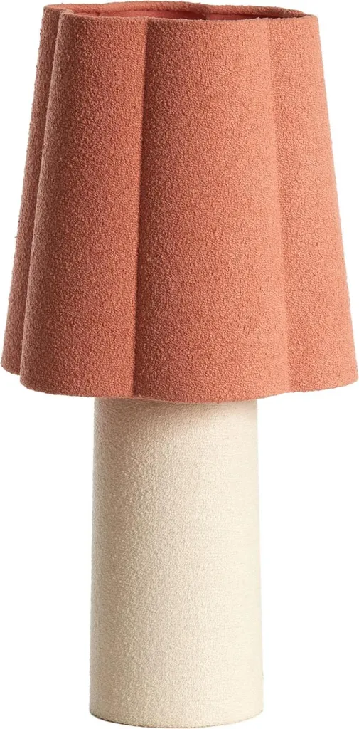 Lampada da Tavolo Musaby Rosa Light & Living E27 Tessuto Atmosfera 50cm