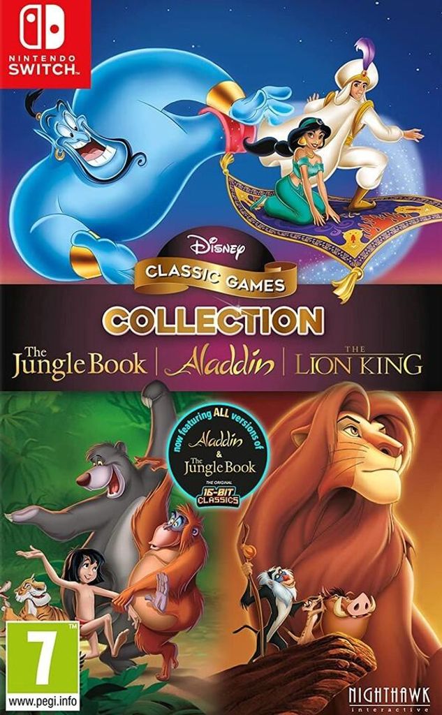 Disney Classic 3 Spiele Collection: Aladdin and the Lion Produktbild 
