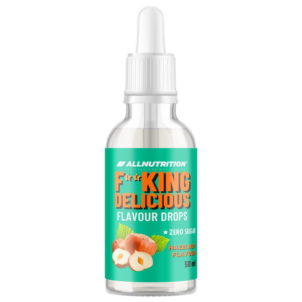 ALLNUTRITION FITKING DELICIOUS FLAVOUR DROPS 50ml Haselnuss Produktbild 