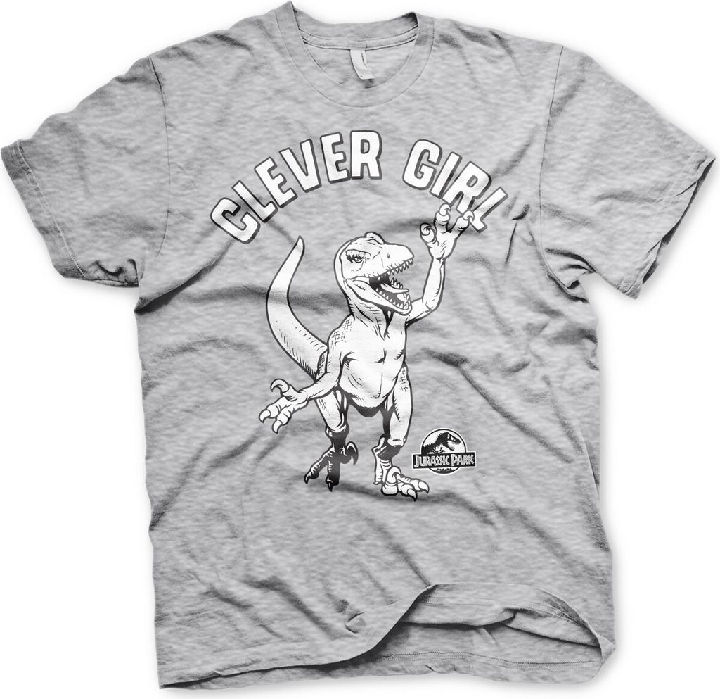 Clever Girl T-Shirt - XX-Large - Heather-Grey