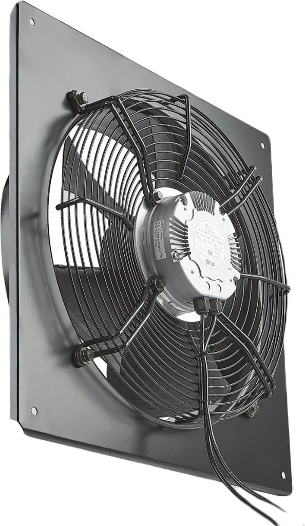 Reventon FR-450-BS-EC 230V Ventilateur Axial Carré 7400 m³/h