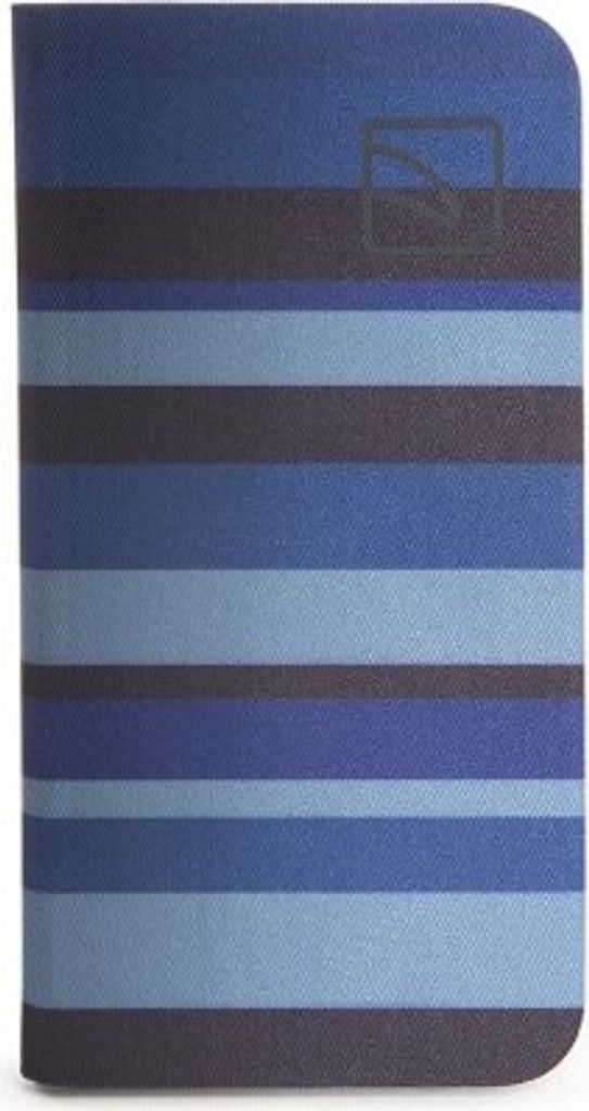 Tucano Libro Stripes, Cover, Apple, iPhone 6, 11,9 cm (4.7"), Blau