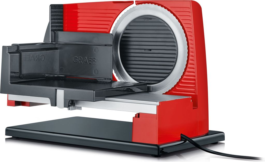 Graef H93EU Manual All-Purpose Slicer - Red, With 190mm Serrated Blade For Bread, Cheese & Meat - View #11