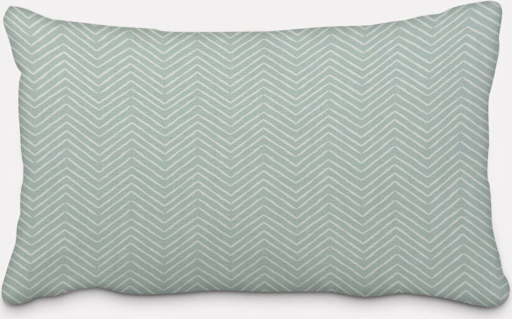 SCHÖNER LEBEN. Kissenhülle Pica ZickZack mint verschiedene Größen Größe 30x50cm (HxB) 30x50cm (HxB) Größe