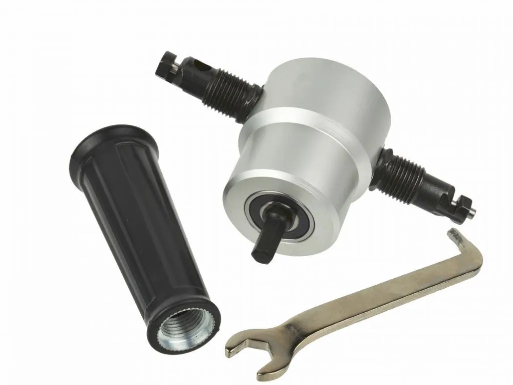 Accessorio Trapano per Taglio Lamiera KRAFT&DELE KD1546 - Kit Completo