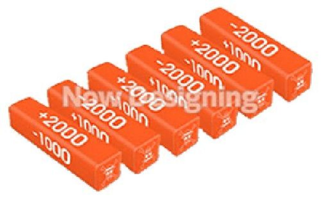 One Piece 6x 3rd Japanese Anniversary Power Counter Japanese