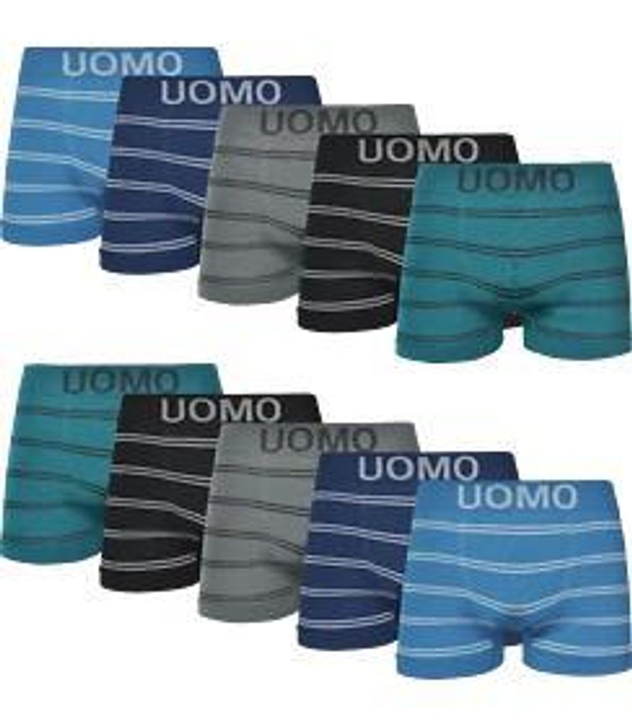 Herren Boxershorts 10er Pack – Seamless Mikrofaser Produktbild 