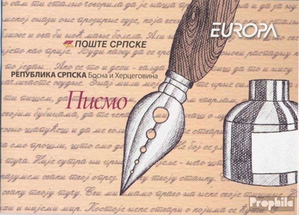 Briefmarken Bosnien - Serbische Republ. 2008 Mi MH11 (kompl.Ausg.) postfrisch Europa - Brief