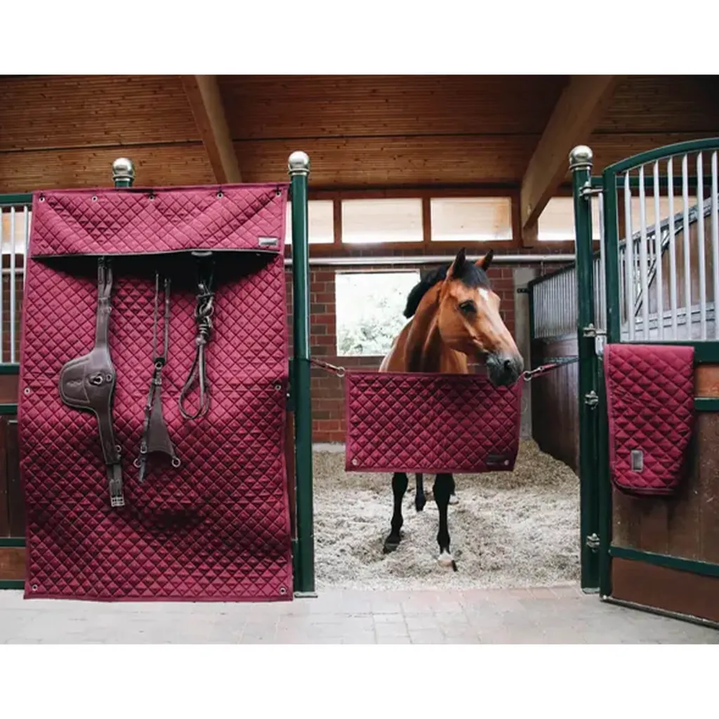 Rideau d'Écurie Kentucky pour Box - Protection Bordeaux pour Concours - 4